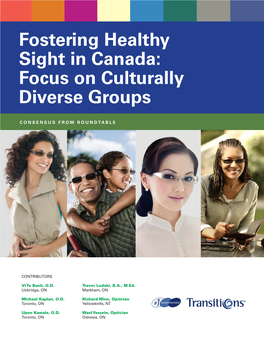 Fostering Healthy Sight in Canada: Focus on Culturally Diverse Groups