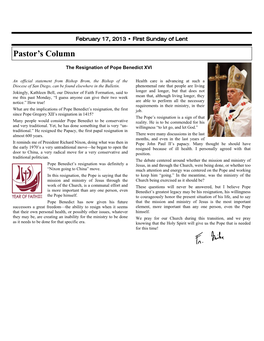 Bulletin Template-Pastor Column.Pub