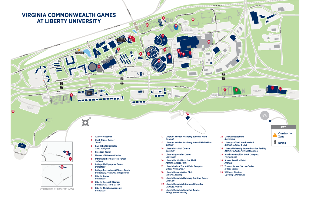 Virginia Commonwealth Games at Liberty University