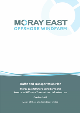 Plan Moray East Offshore Wind Farm and Associated Offshore Transmission Infrastructure