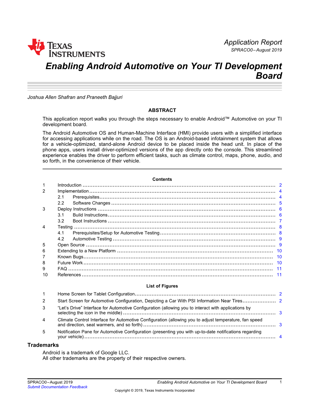 Enabling Android Automotive on Your TI Development Board
