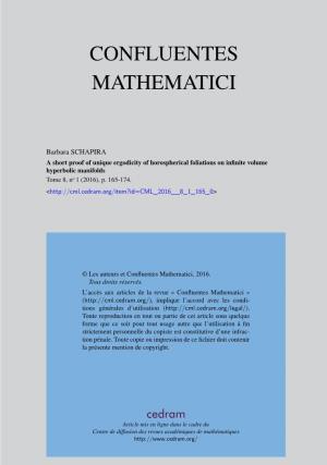 A Short Proof of Unique Ergodicity of Horospherical Foliations on Inﬁnite Volume Hyperbolic Manifolds Tome 8, No 1 (2016), P
