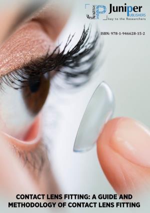 Contact Lens Fitting: a Guide and Methodology of Contact Lens Fitting
