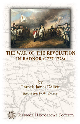 The War of the Revolution in Radnor (1777-8)