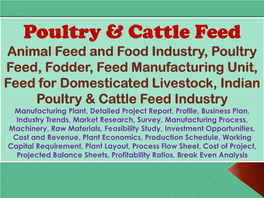 Poultry & Cattle Feed