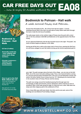 Bodinnick to Polruan - Hall Walk a Walk Around Fowey and Polruan
