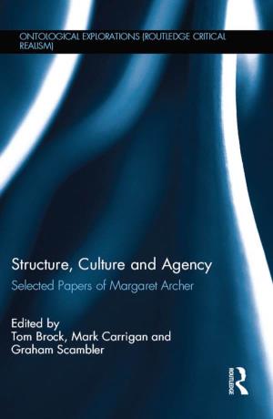Structure, Culture and Agency