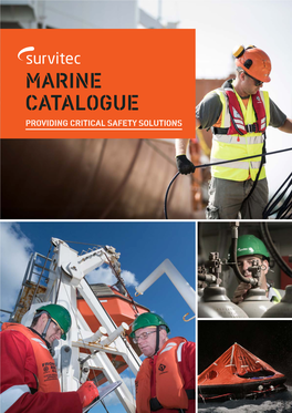 Marine Catalogue Providing Critical Safety Solutions Complete Safety Solutions Provider - Everything You Need to Remain Safe and Compliant