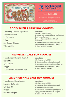 Gooey Butter Cake Box Cookies