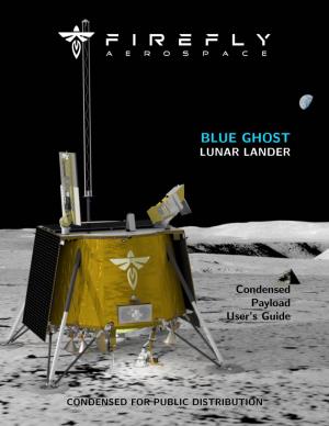 Blue Ghost Lunar Lander
