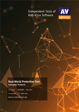 Consumer Real-World Protection Test February-March 2021