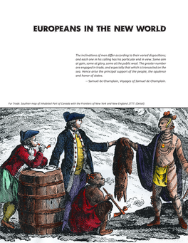 Europeans in the New World