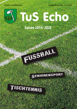 Tus Echo Saison 2019/ 2020