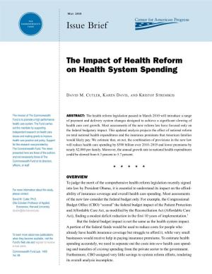 The Impact of Health Reform on Health System Spending