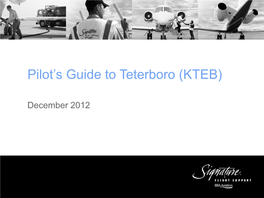 Pilot's Guide to Teterboro (KTEB)