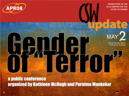 A Public Conference Organized by Kathleen Mchugh and Purnima Mankekar