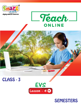 CLASS - 3 EVS Lesson - 4