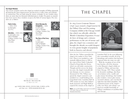 Tiffany Chapel Gallery Brochure (PDF)