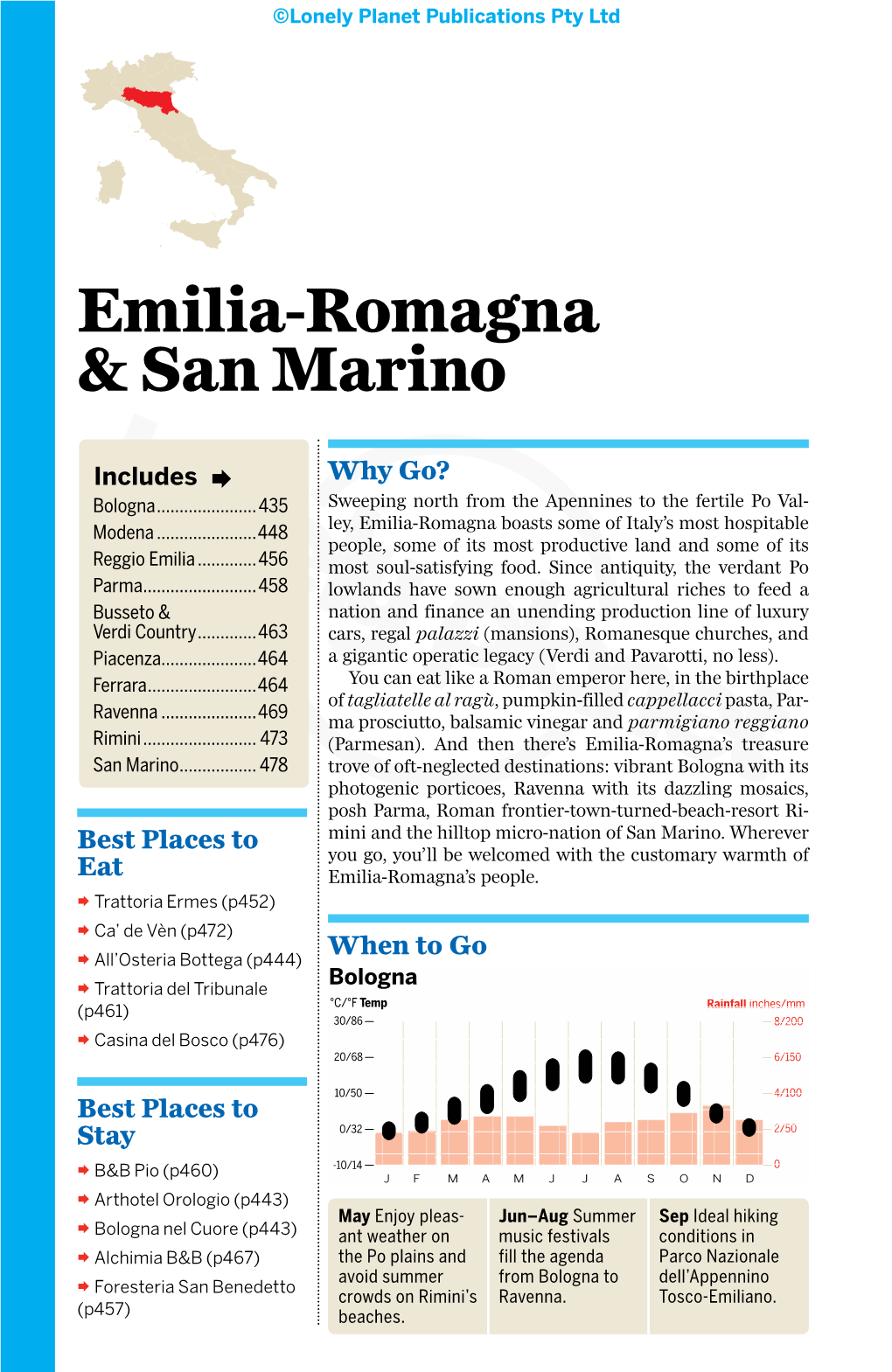 Emilia-Romagna & San Marino