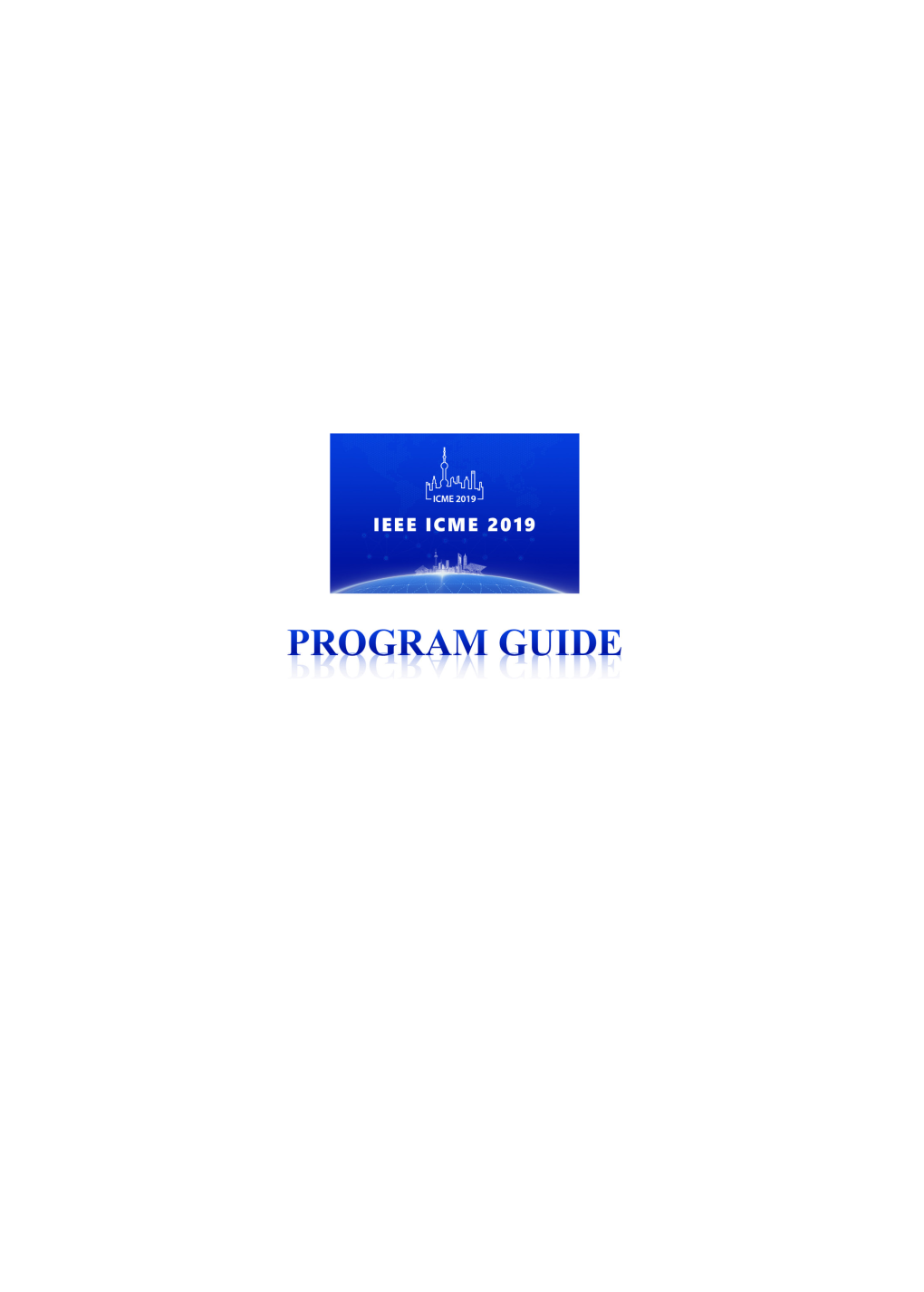 ICME 2019 Program Guide