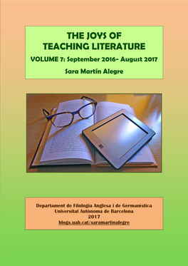 The Joys of Teaching Literature, Vol 4, 2013-14