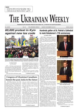 The Ukrainian Weekly 2010, No.48