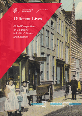 Different Lives Global Perspectives on Biography in Public Cultures and Societies