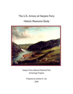The U.S. Armory at Harpers Ferry