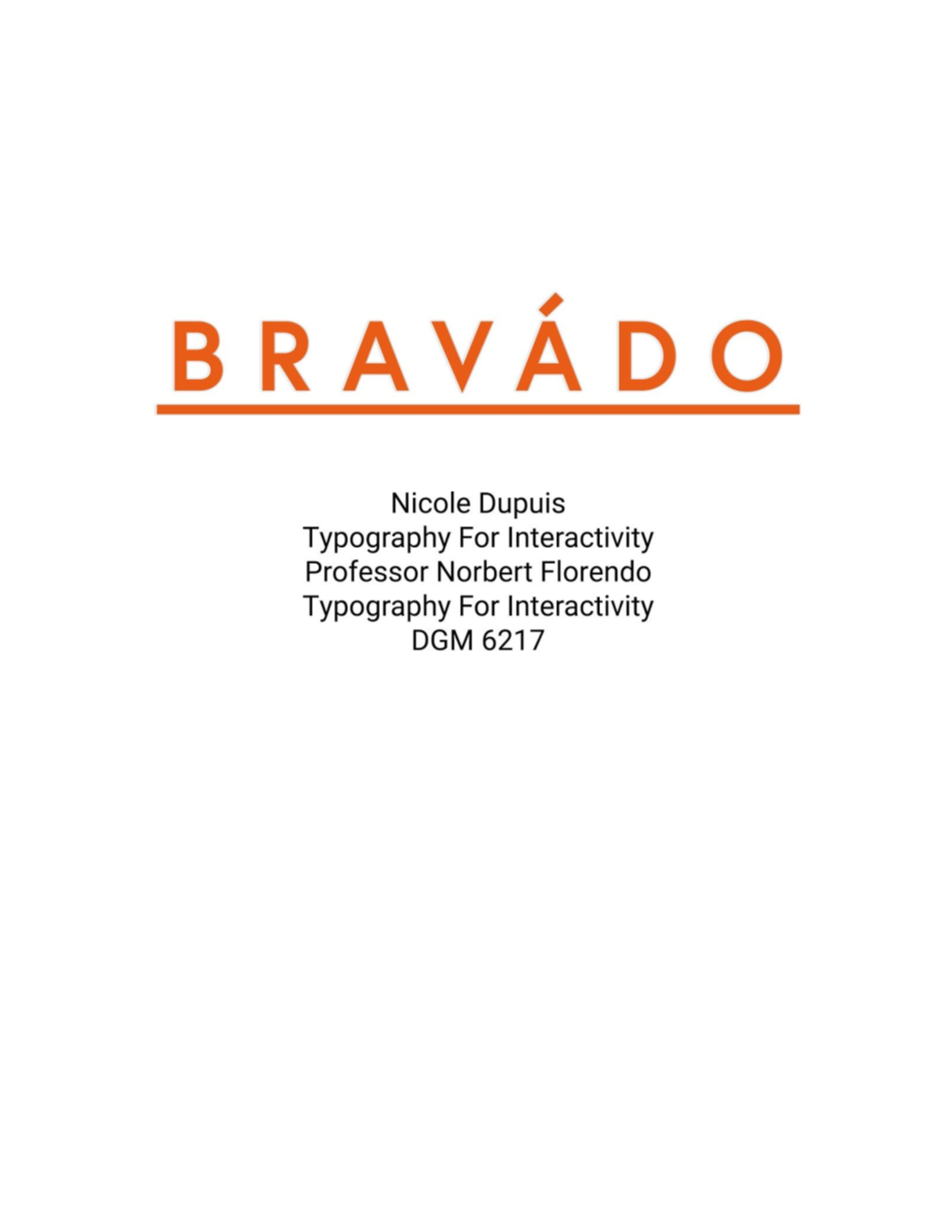 Bravado-Concept-And-Research.Pdf
