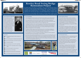 Swing Bridge Project Board 2020 Version.Indd
