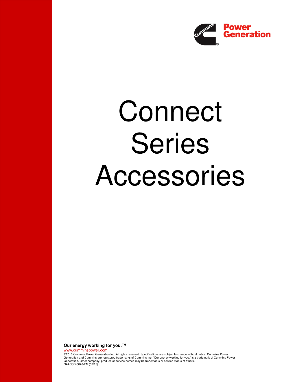 Connect Series Accessories