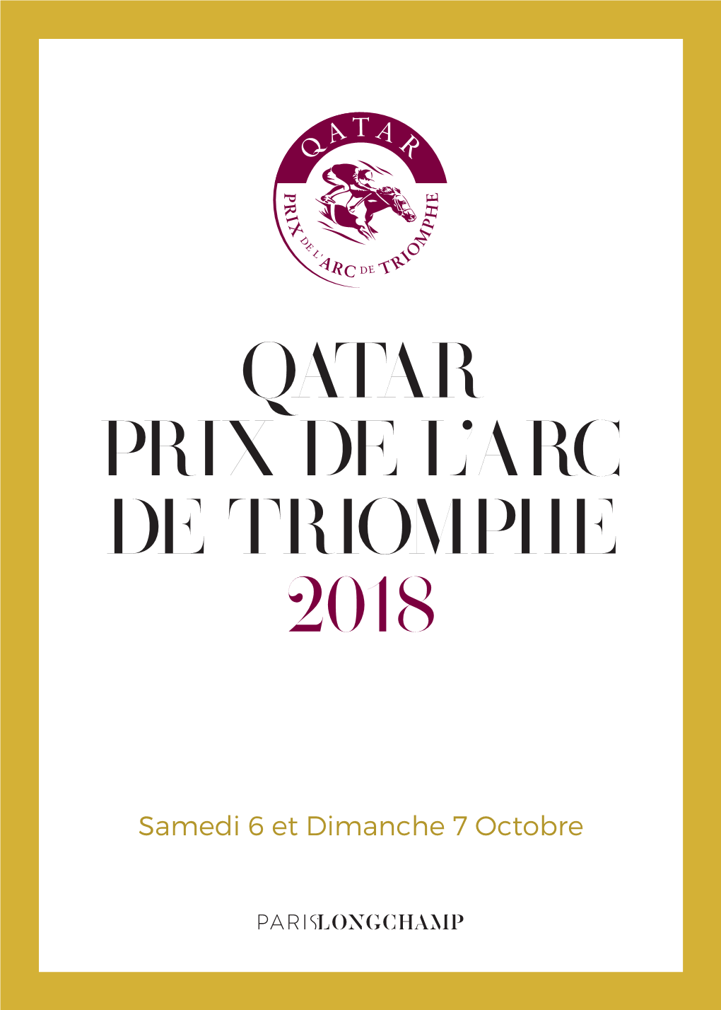 Qatar Prix De L'arc De Triomphe 2018