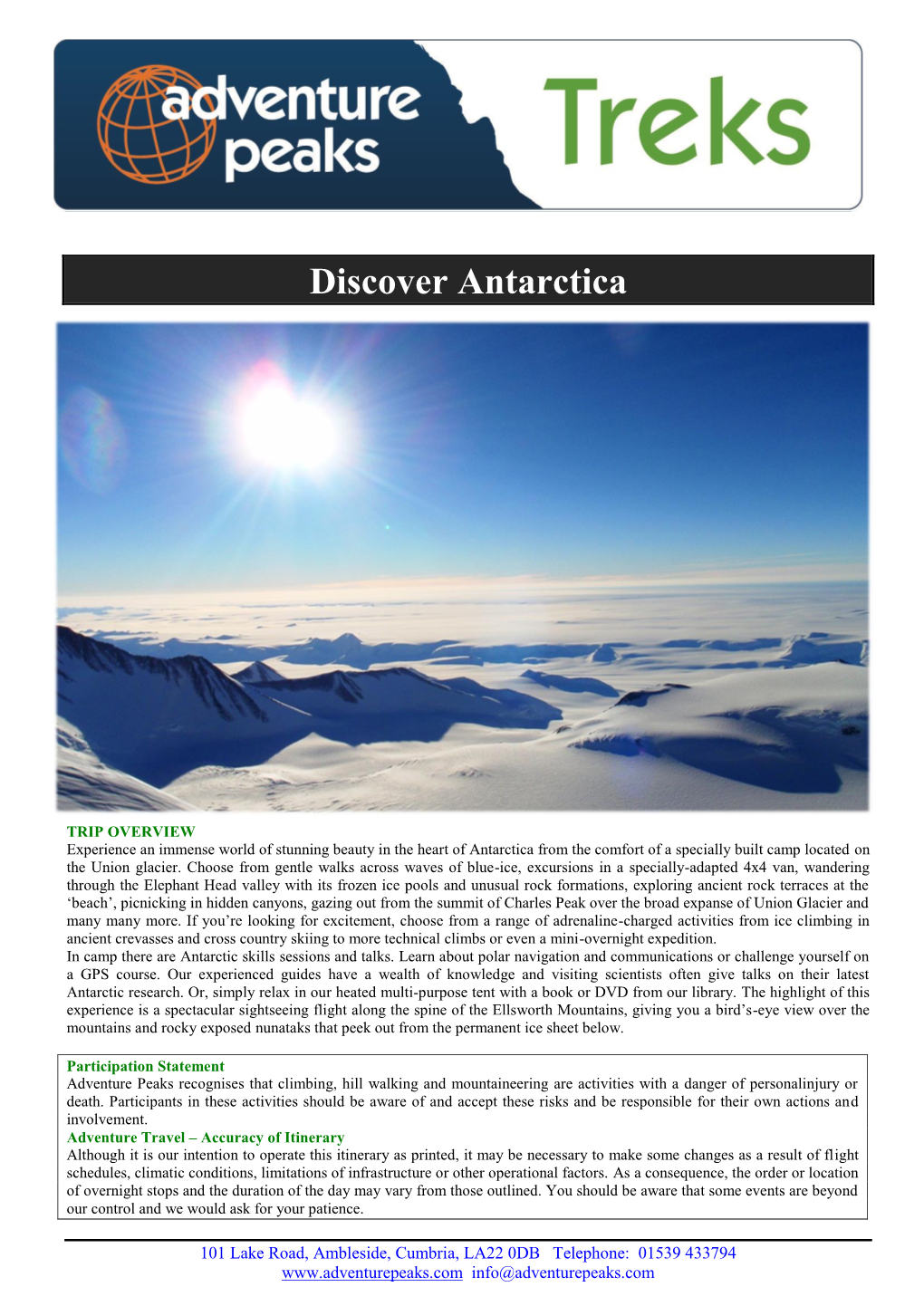 Discover Antarctica