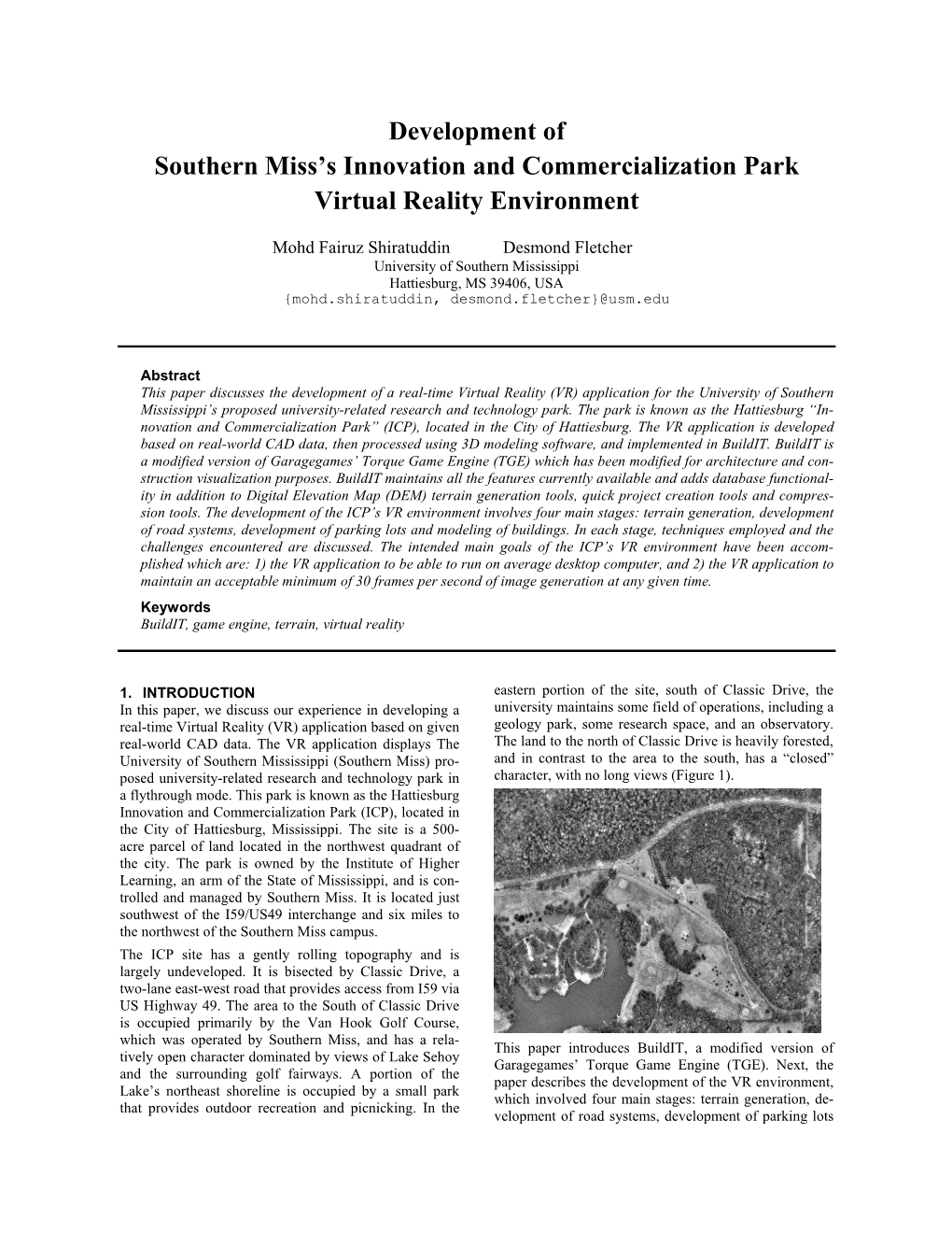 Development of Southern Miss's Innovation and Commercialization