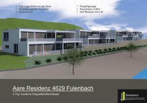 Aare Residenz 4629 Fulenbach 4 Top Moderne Doppelfamilienhäuser