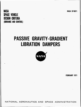 Passive Gravity- Gradient Libration Dampers