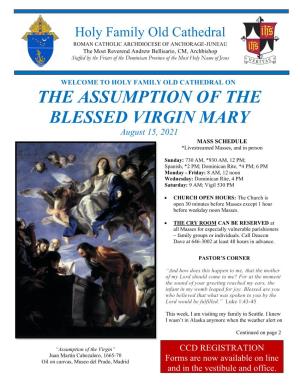 The Assumption of the Blessed Virgin Mary Is What We ST