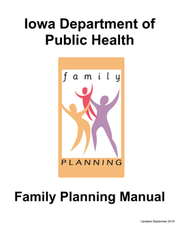 Family Planning Manual