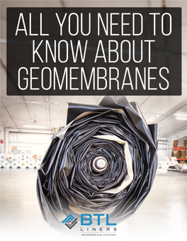 Thank You for Downloading the BTL's Guide to Geomembranes