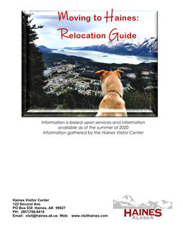 Moving to Haines: Relocation Guide