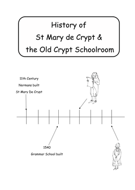 History of St Mary De Crypt & the Old Crypt Schoolroom