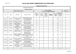 Police and Crime Commissioner for Derbyshire