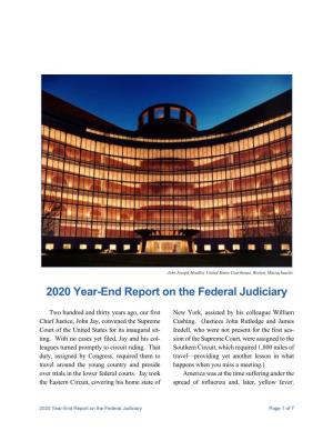 2020 Year-End Report on the Federal Judiciary
