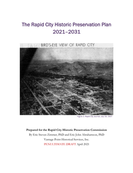 The Rapid City Historic Preservation Plan 2021–2031