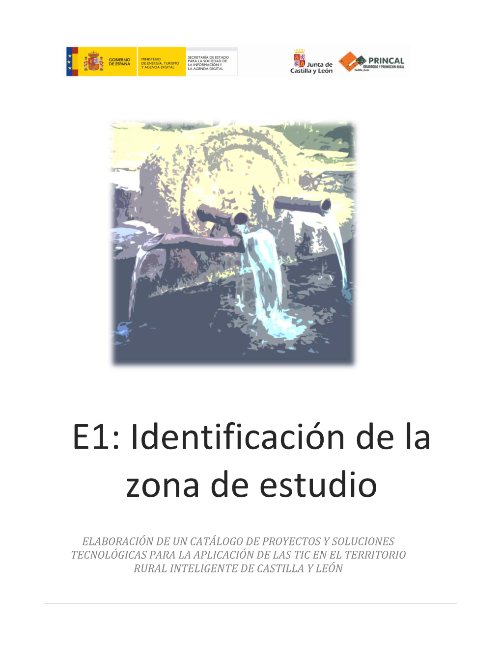 E1: Identificación De La Zona De Estudio