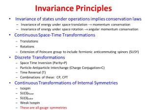 Invariance Principles