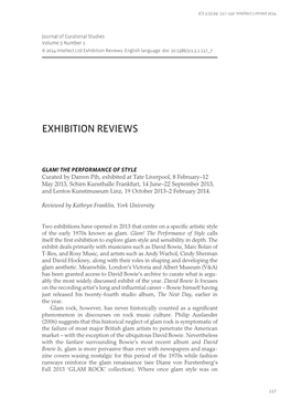 Exhibition Reviews