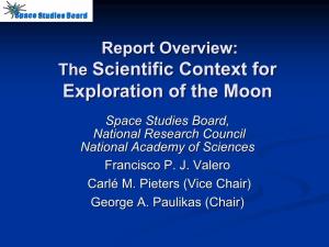 Scientific Context for the Exploration of the Moon