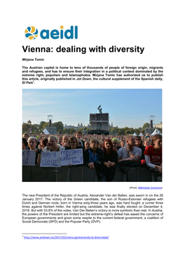 Vienna: Dealing with Diversity