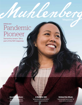 Pandemic Pioneer Samantha Jonson ’09 Is Part of the NIH Response